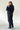 Everyday Script Straight Leg Sweatpants - Navy